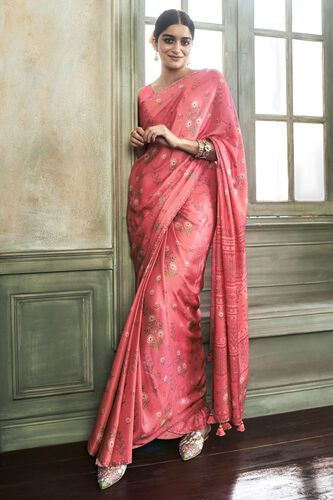 4 - Kanisa Saree Set &ndash; Pink, image 4