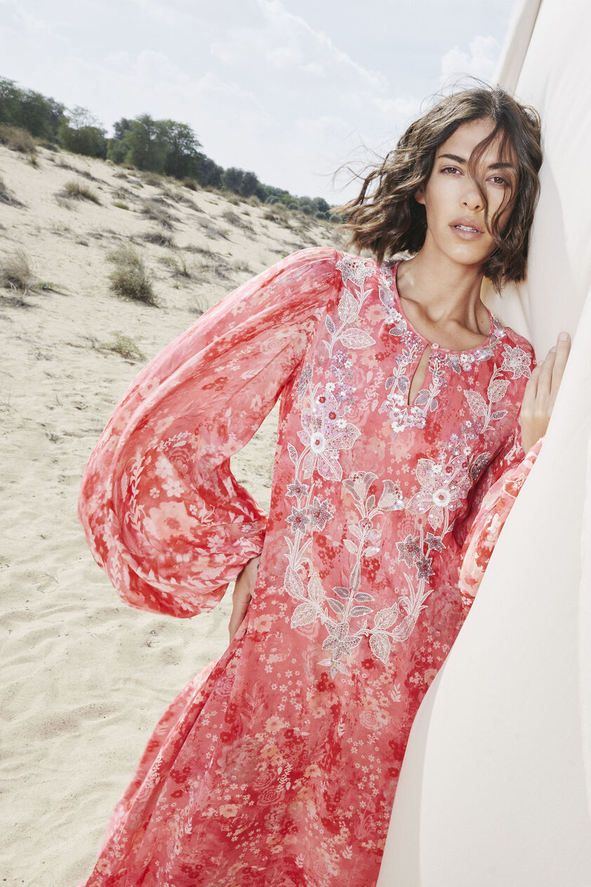 Rosalba Kaftan - Pink, Pink, image 1