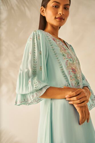 5 - Dhwani Long Dress - Ice Blue, image 5