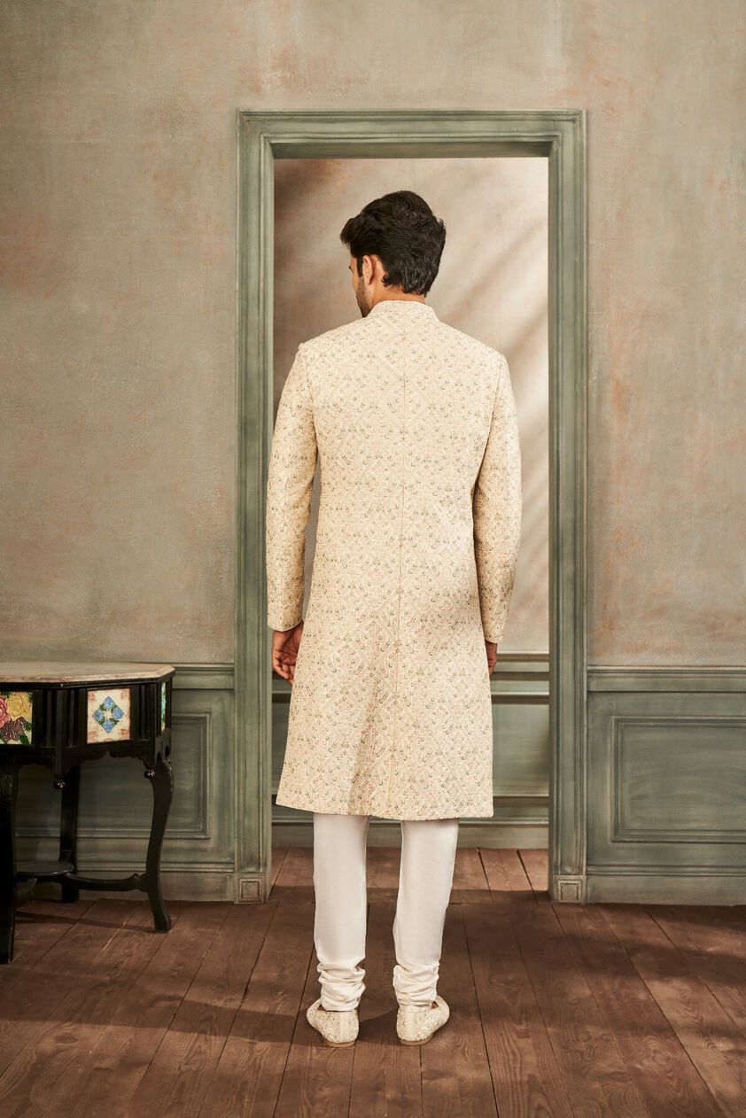 3 - Kunsh Sherwani – Ivory, image 3