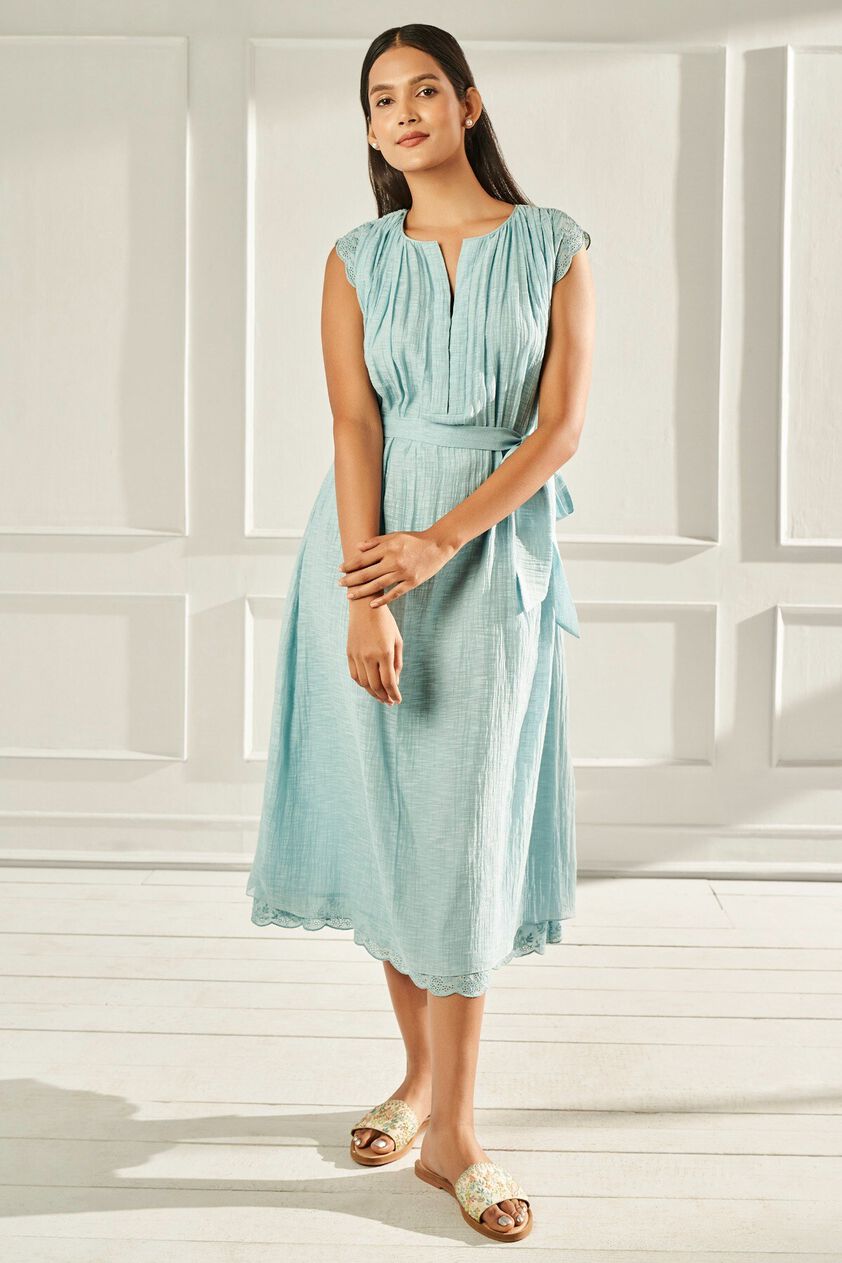 2 - Zoey Dress - Ice Blue, image 2