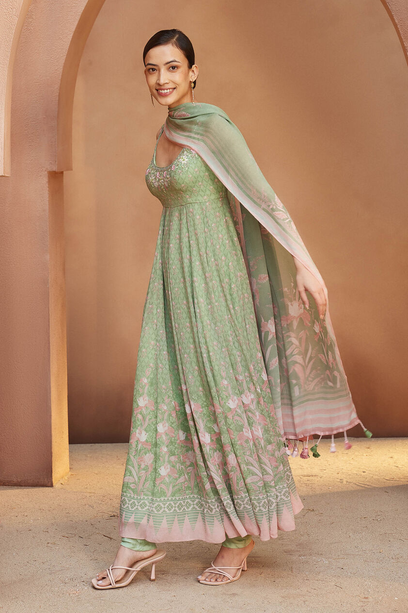 Floriana Suit Set - Sage, Sage, image 2