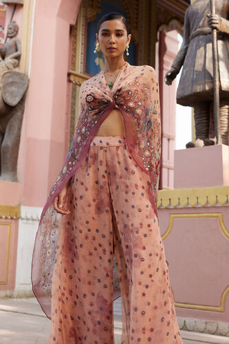 Nazaha Pant Set - Peach, Peach, image 10