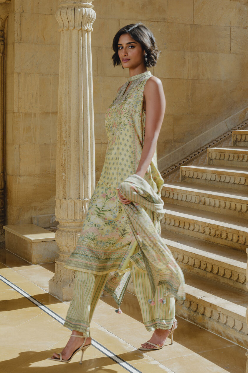 Noemi Suit Set - Yellow, Yellow, image 2