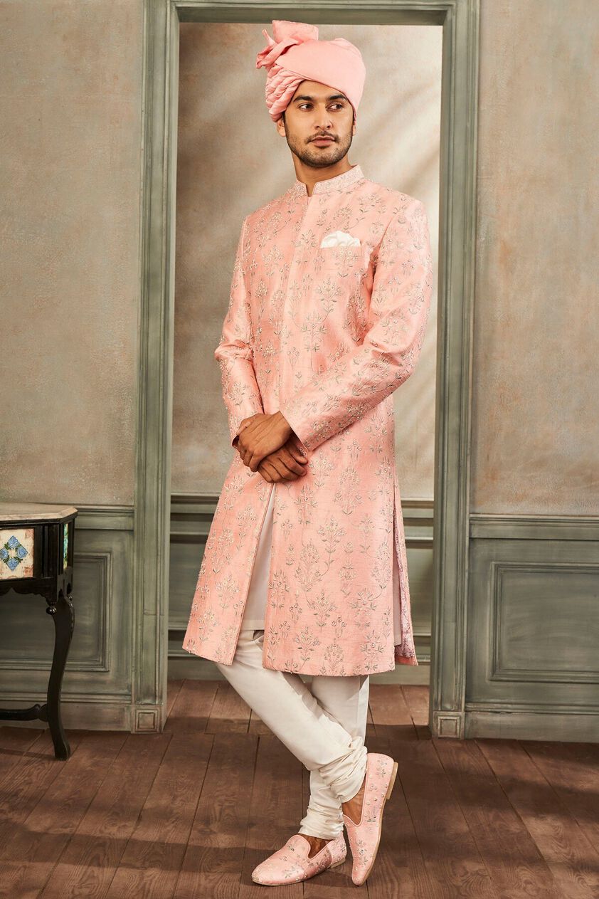 2 - Kulish Sherwani – Pink, image 2