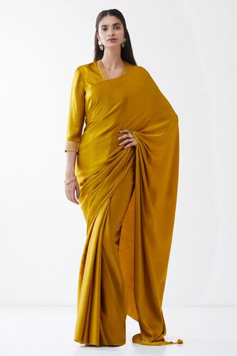 1 - Satin Saree, image 1