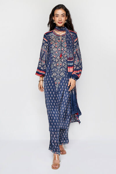 Aiza Suit Set - Blue