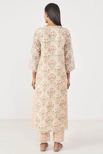 Alvia Kurta Set - Beige, Beige, image 3