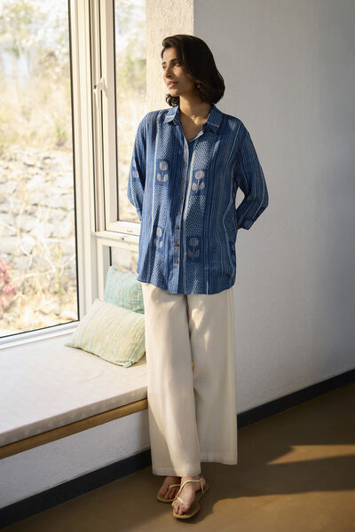 Serene Silk Pants - Ivory