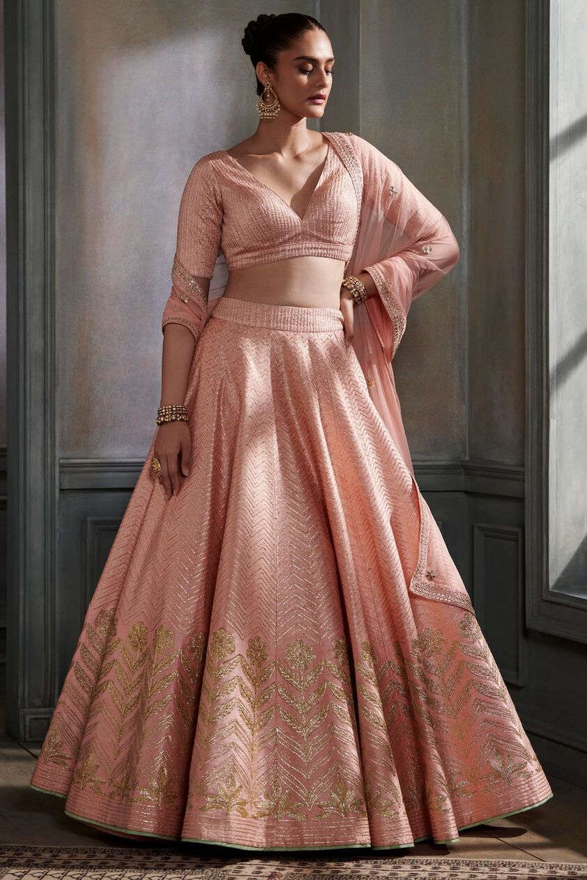 Lasaki Lehenga Set - Blush, Blush, image 1