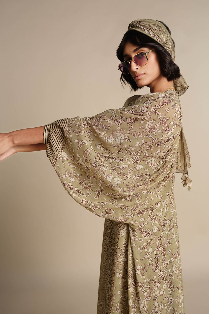 Rimaza Kaftan Set - Sage, Sage, image 8