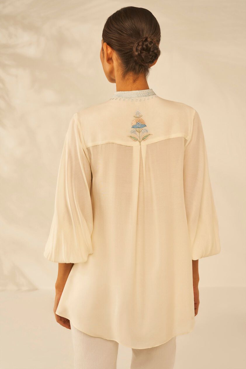 3 - Nuala Top - Cream, image 3