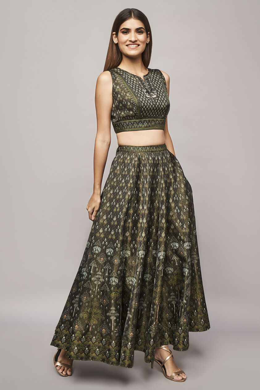 Fayez Skirt Set - Black, Black, image 1