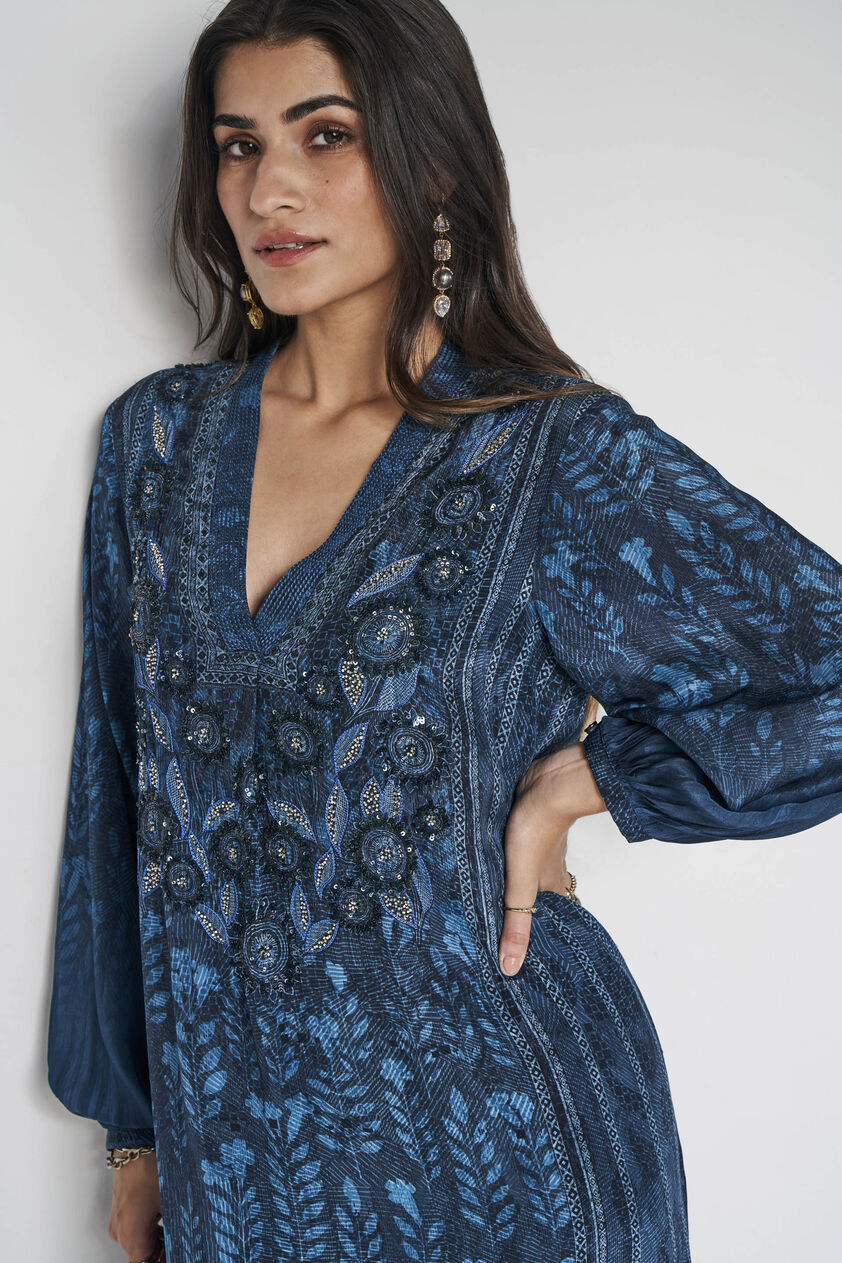 Diamanda Kaftan - Blue, Blue, image 4