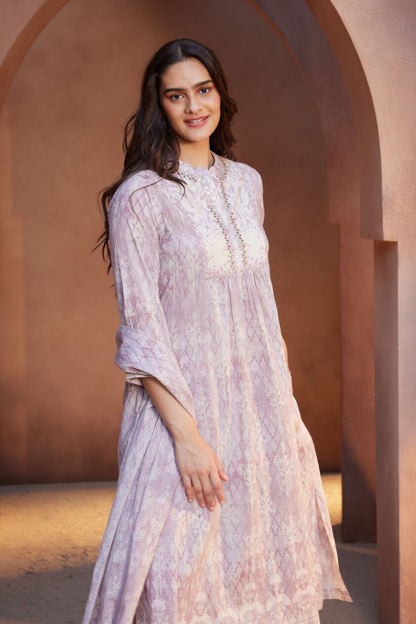 Enakshi Suit Set - Lilac, Lilac, image 4