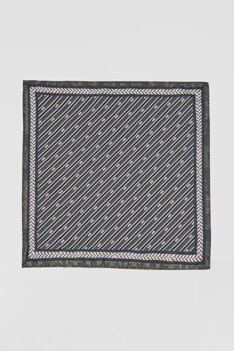 Anay Pocket Square - Emerald, Emerald, image 1