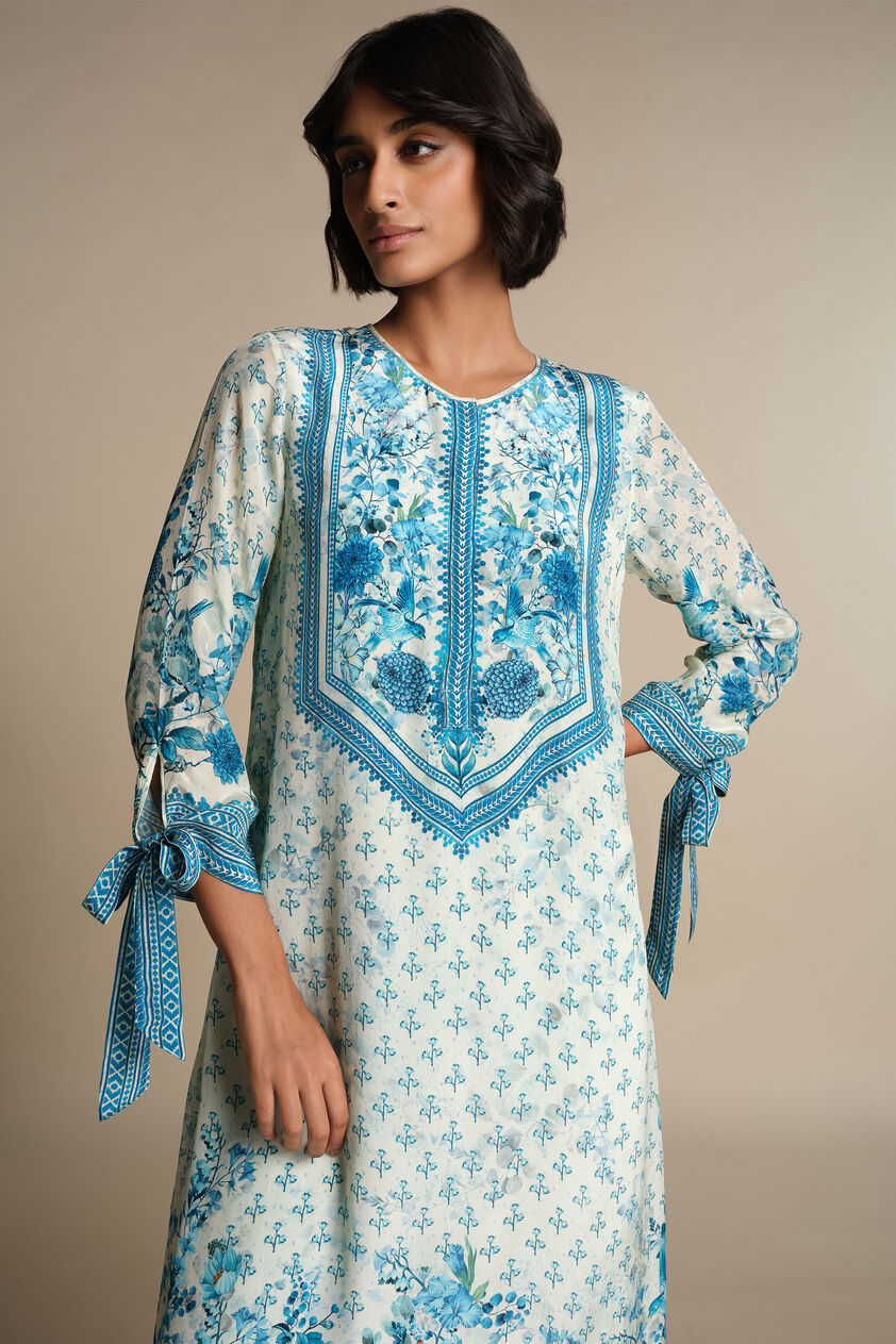 Twila Kurta Set  - White, White, image 4