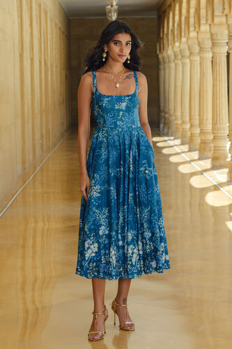 Twila Dress - Blue, Blue, image 1