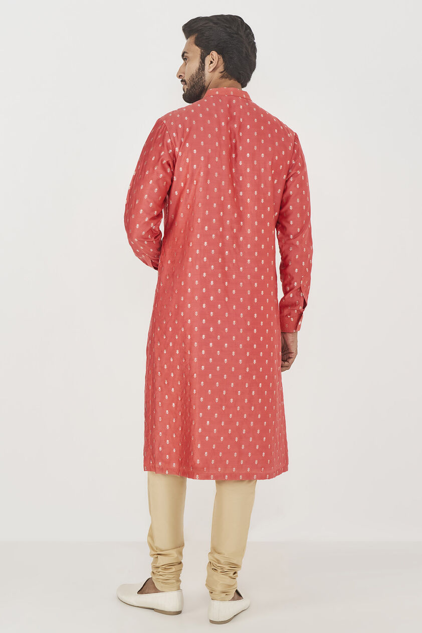 Dyumat Kurta - Coral, Coral, image 3