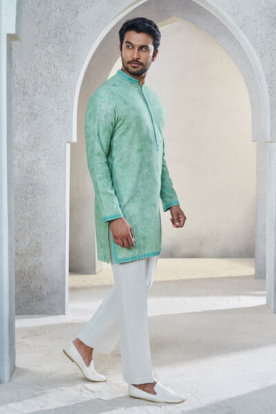 Viyaan Kurta - Sage Green