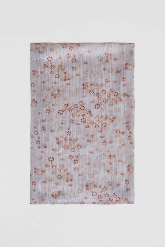 Calfuray Saree Set - Peach, Peach, image 8