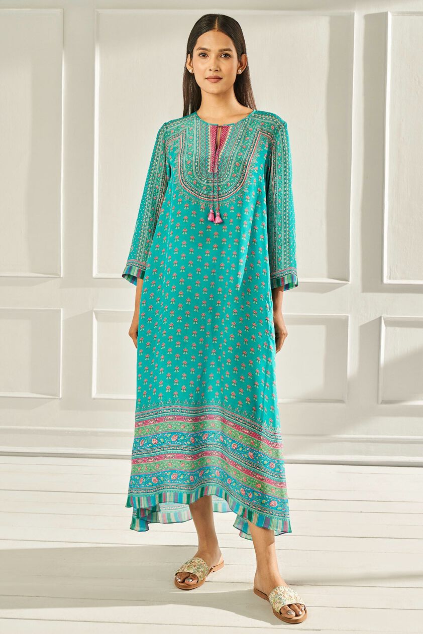 1 - Ruha Dress &ndash; Aqua, image 1