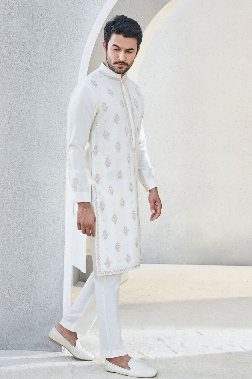 Anvit Kurta - Off White, Off White, image 2