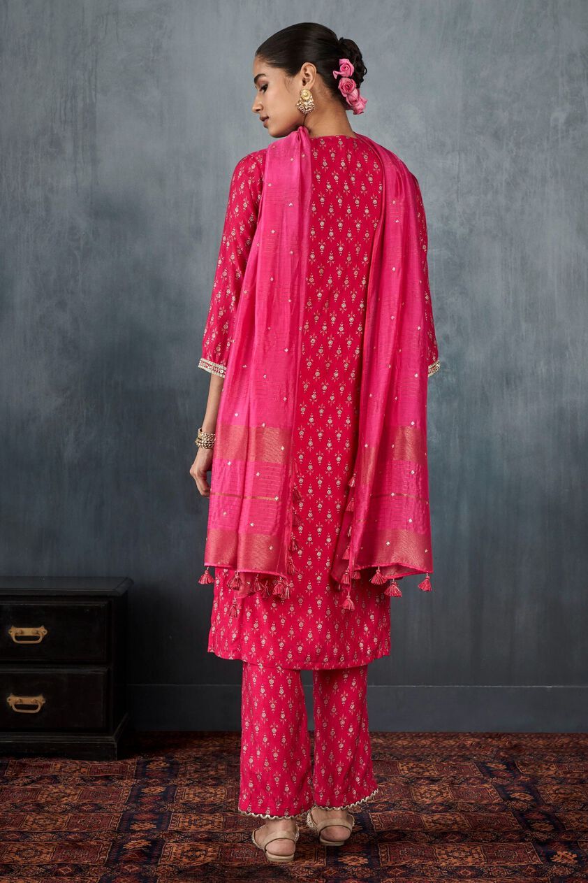 3 - Palika Kurta Set – Pink, image 3