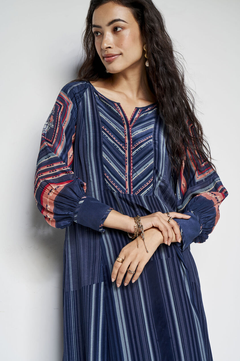 Rimel Dress - Blue, Blue, image 7