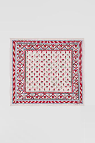 Ryaan Pocket Square - Off White, Off White, image 1