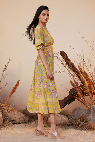 Alvaro Dress - Yellow, Yellow, image 3