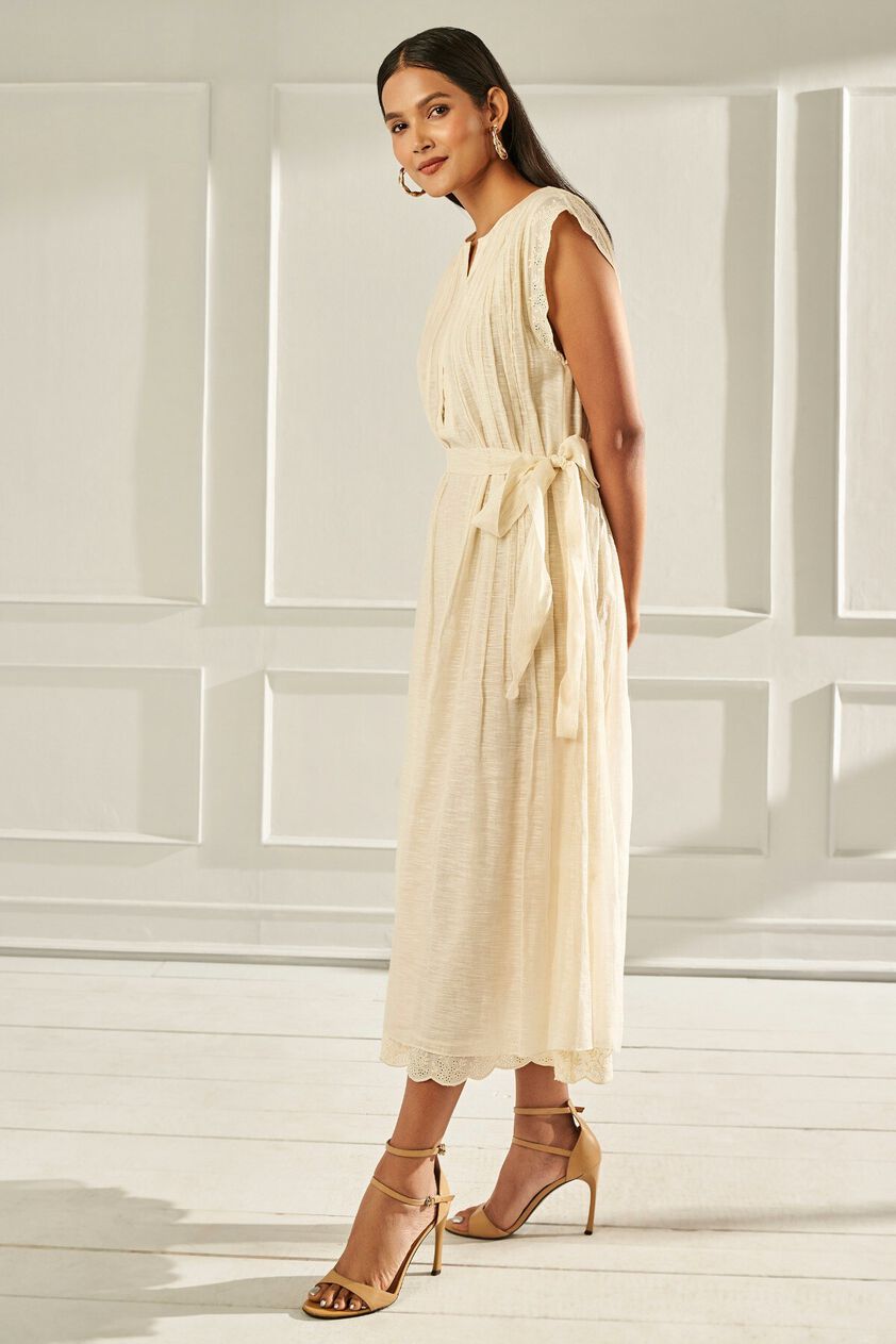3 - Zoey Dress – Ivory, image 3