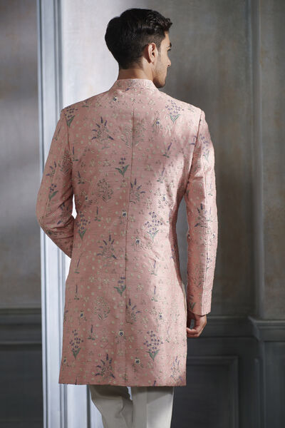 Hetsya Sherwani - Pink