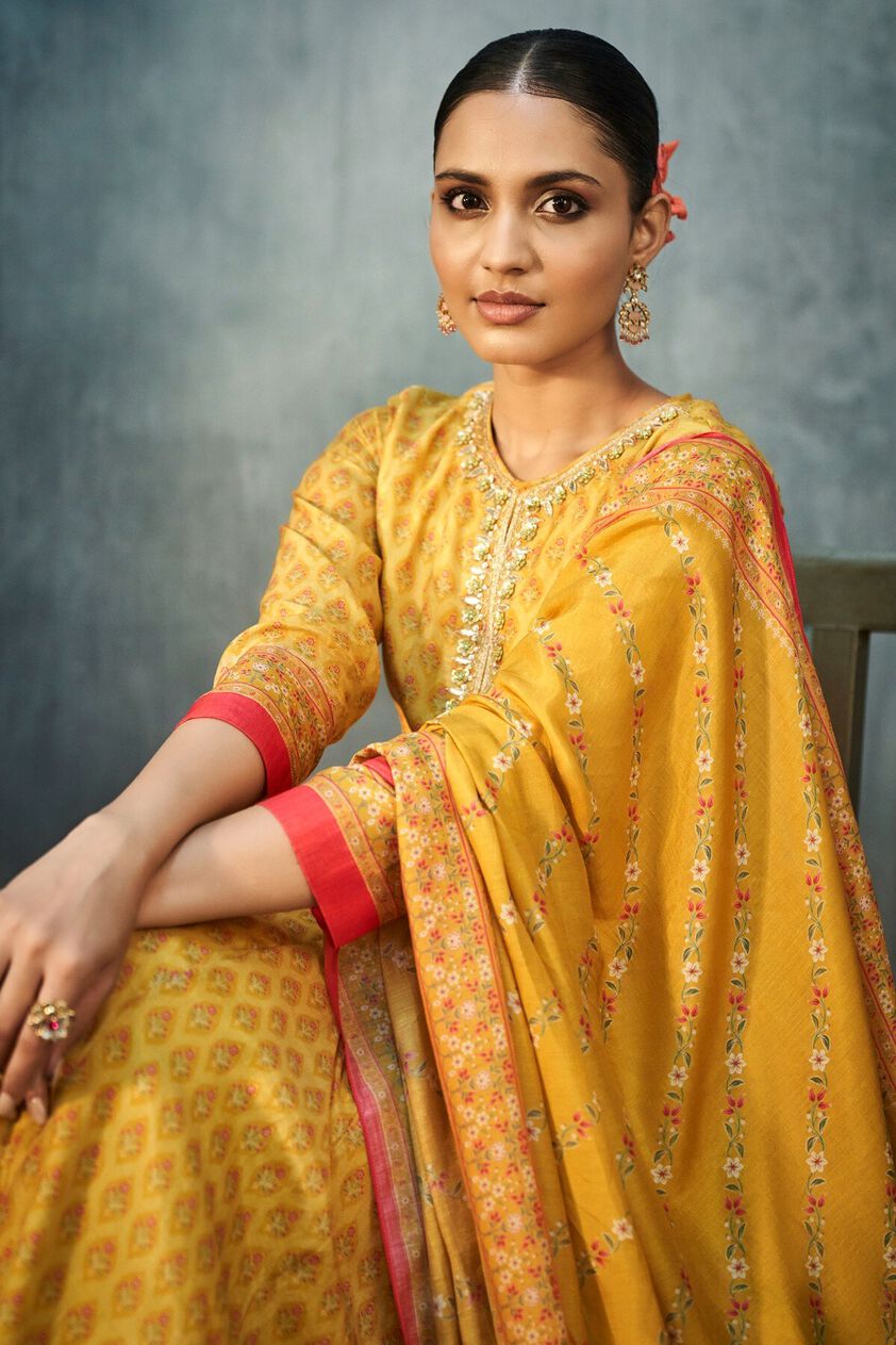 5 - Malsa Kurta Set – Yellow, image 5