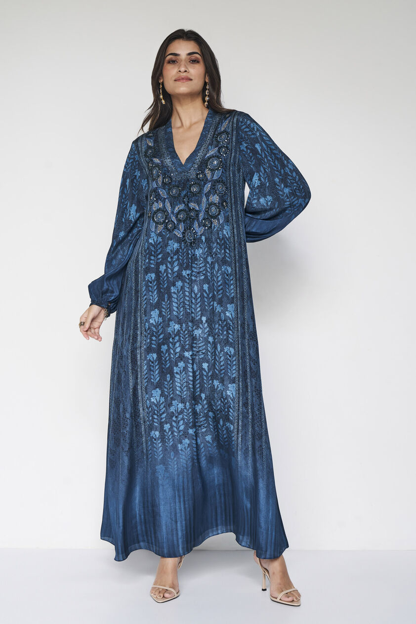 Diamanda Kaftan - Blue, Blue, image 1