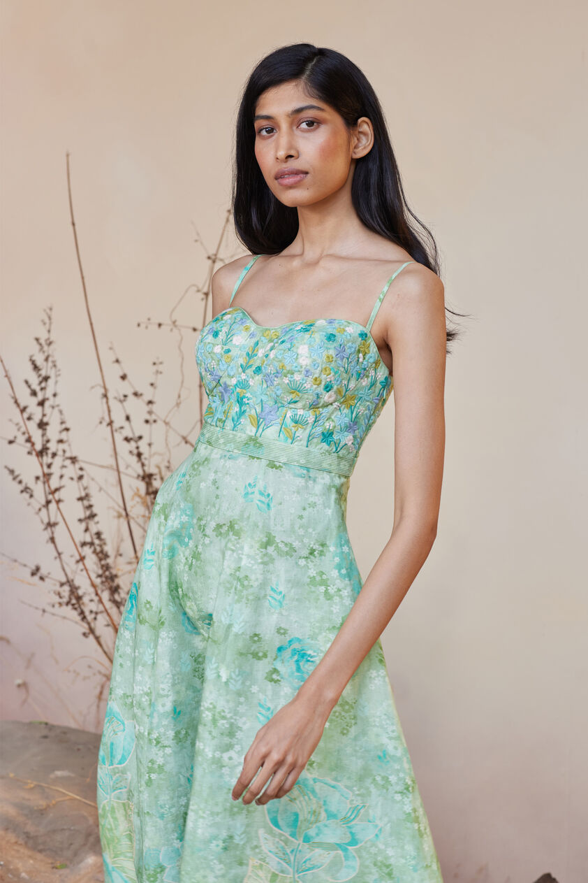 Aneeza Dress - Sage, Sage, image 4