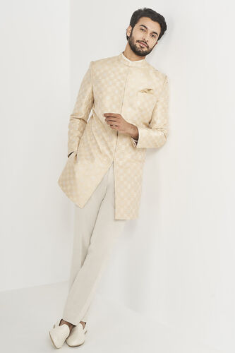 Agharr Sherwani - Gold, , image 4