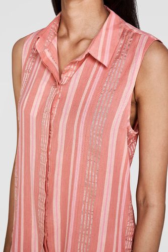 4 - Pink Streamed Dress, image 4