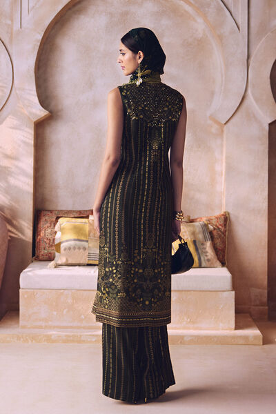 Araza Jacket Set - Green