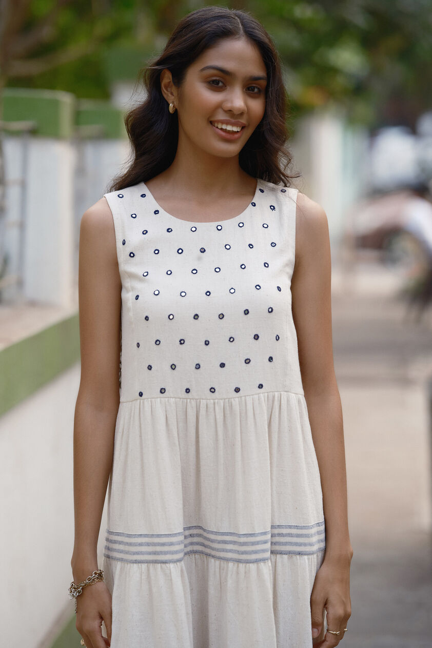 Fort Dress - Off White, Offwhite, image 5
