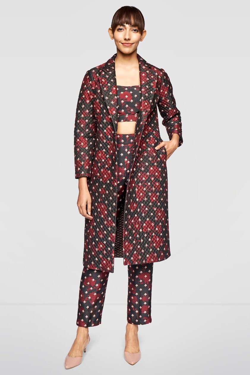 1 - Gwen Jacket Co-ord Set – Black, image 1