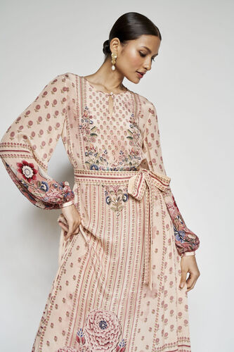 Isbah Kaftan - Peach, Peach, image 5