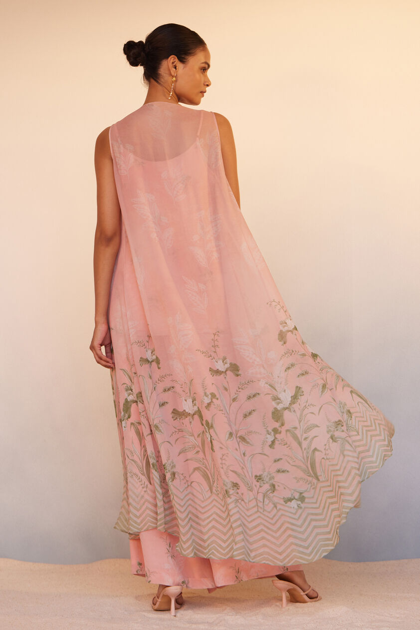 Sama Tunic Pant Set - Blush, Blush, image 3