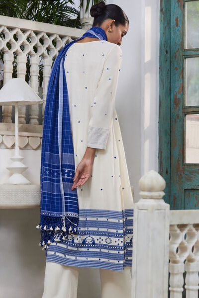 Zaahira Dupatta - Blue