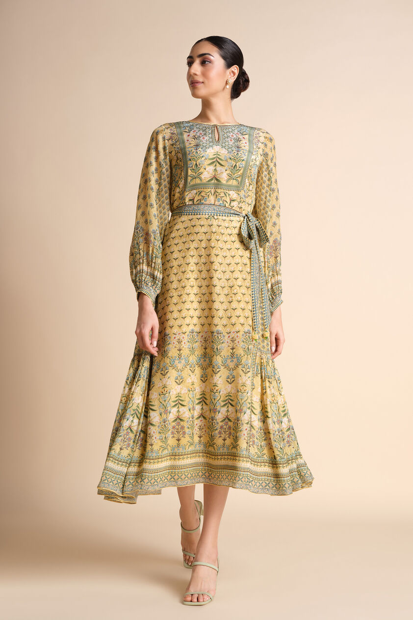 Tacoma Dress - Yellow, Yellow, image 1