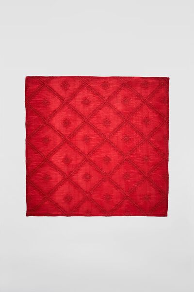 Rajvir Pocket Square - Red 