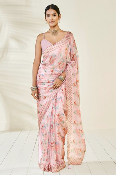 Rimi Saree - Pink