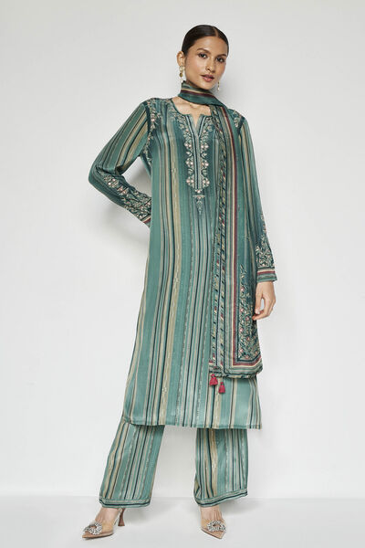 Rumeha Suit Set - Green
