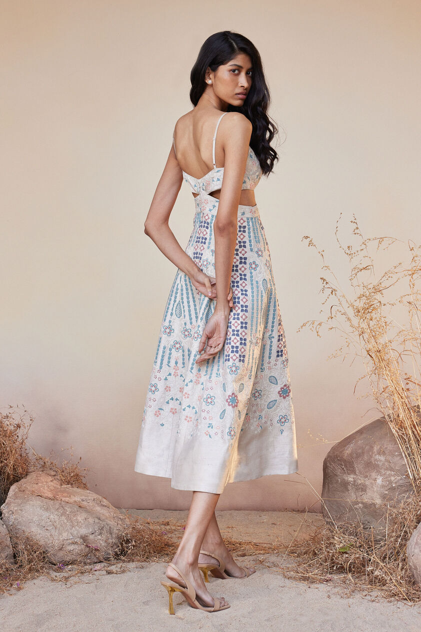 Menouma Dress - Cream, Cream, image 4