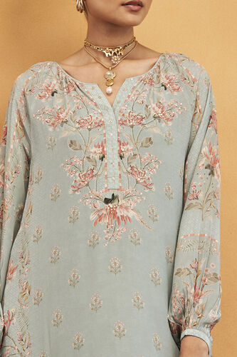 Amaltas Kaftan - Powder Blue, Powder Blue, image 3